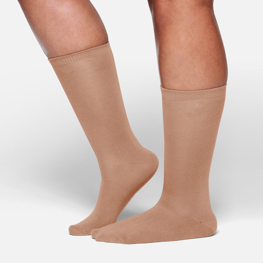 Chaussettes Skims EVERYDAY MID CALF Abricot | 167BQPJAO