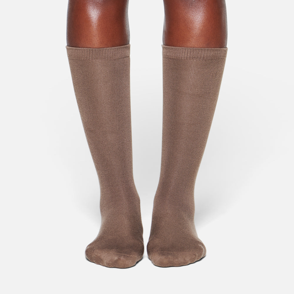Chaussettes Skims EVERYDAY MID CALF Abricot | 698UVZMKX