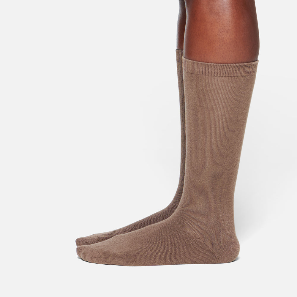 Chaussettes Skims EVERYDAY MID CALF Abricot | 698UVZMKX