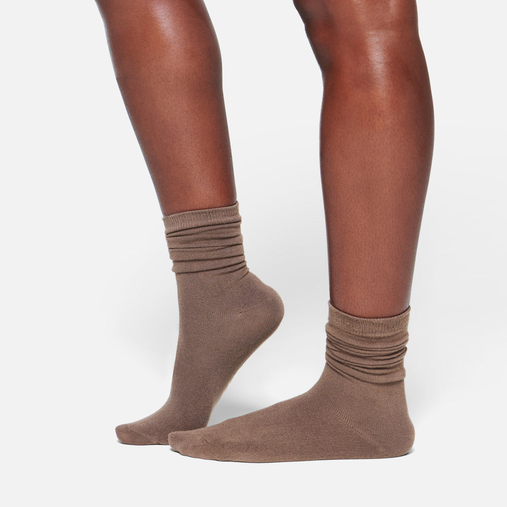 Chaussettes Skims EVERYDAY MID CALF Abricot | 698UVZMKX