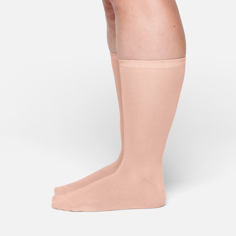 Chaussettes Skims EVERYDAY MID CALF Beige | 209HYNMIP