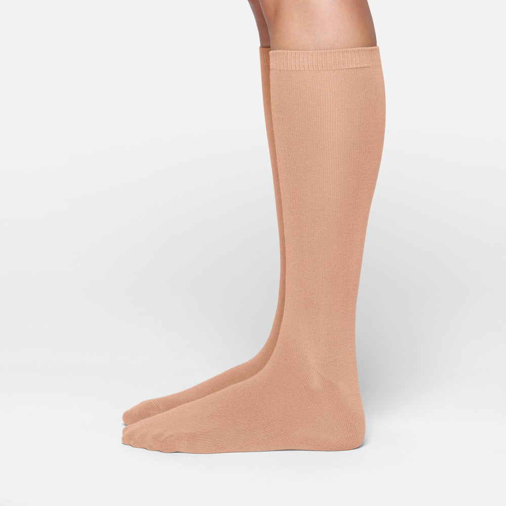Chaussettes Skims EVERYDAY MID CALF Beige | 931HTDRWZ