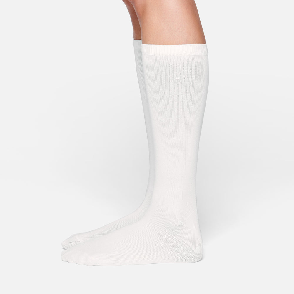Chaussettes Skims EVERYDAY MID CALF Blanche | 860VWXOND