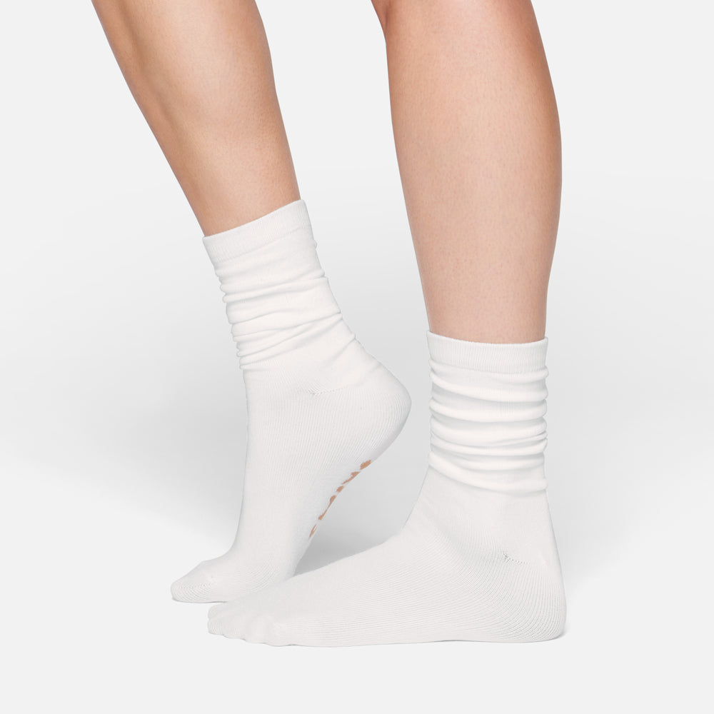 Chaussettes Skims EVERYDAY MID CALF Blanche | 860VWXOND
