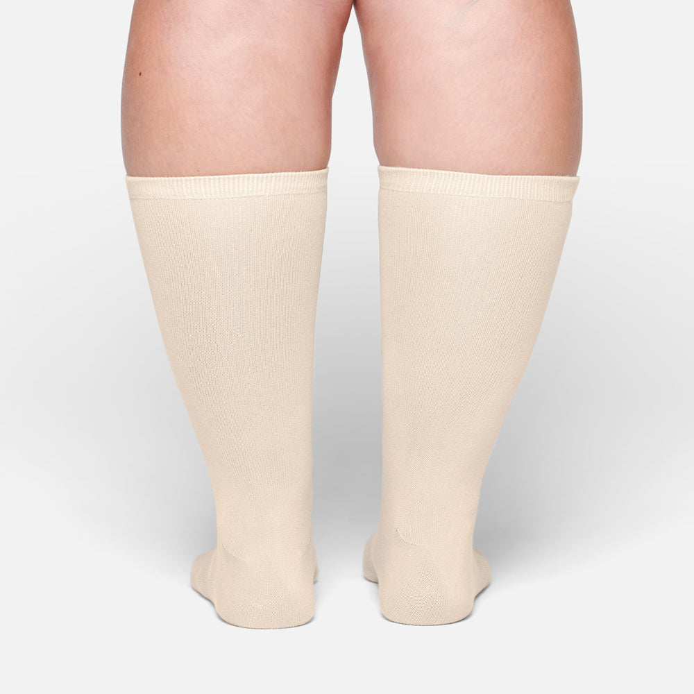 Chaussettes Skims EVERYDAY MID CALF Marron | 409ADHQBC