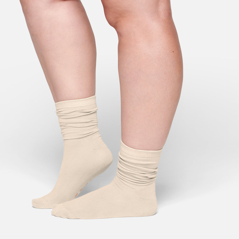 Chaussettes Skims EVERYDAY MID CALF Marron | 409ADHQBC