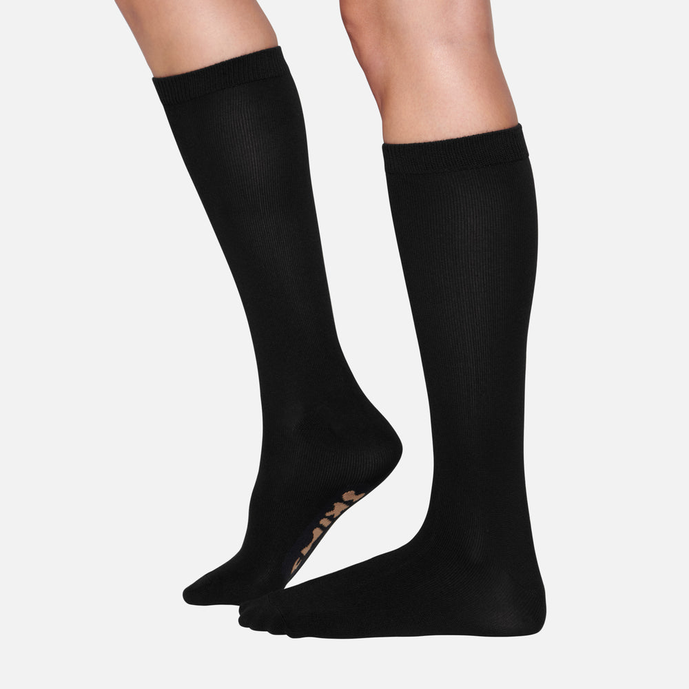 Chaussettes Skims EVERYDAY MID CALF Noir | 904SIZQVE