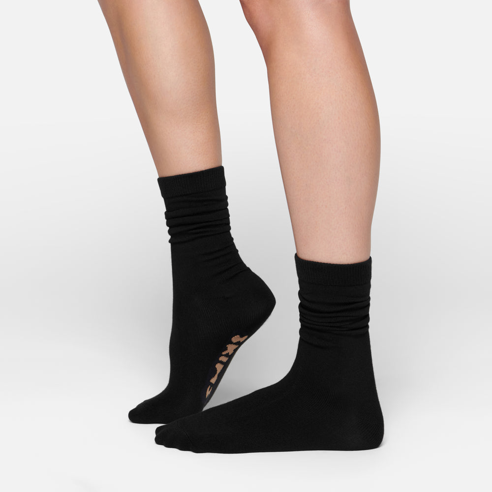 Chaussettes Skims EVERYDAY MID CALF Noir | 904SIZQVE