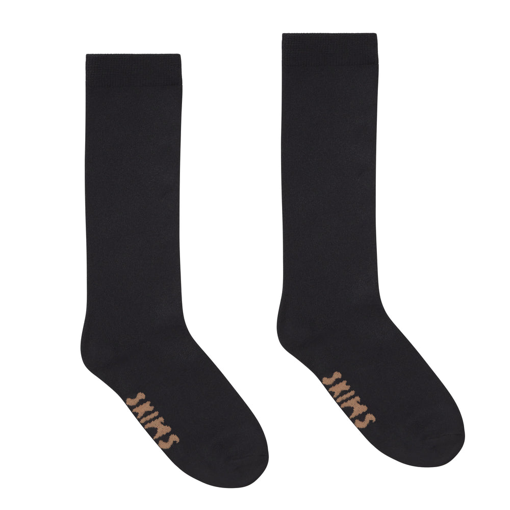 Chaussettes Skims EVERYDAY MID CALF Noir | 904SIZQVE