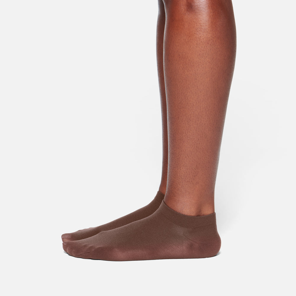 Chaussettes Skims HOSIERY ANKLE Chocolat | 598OBLGDV