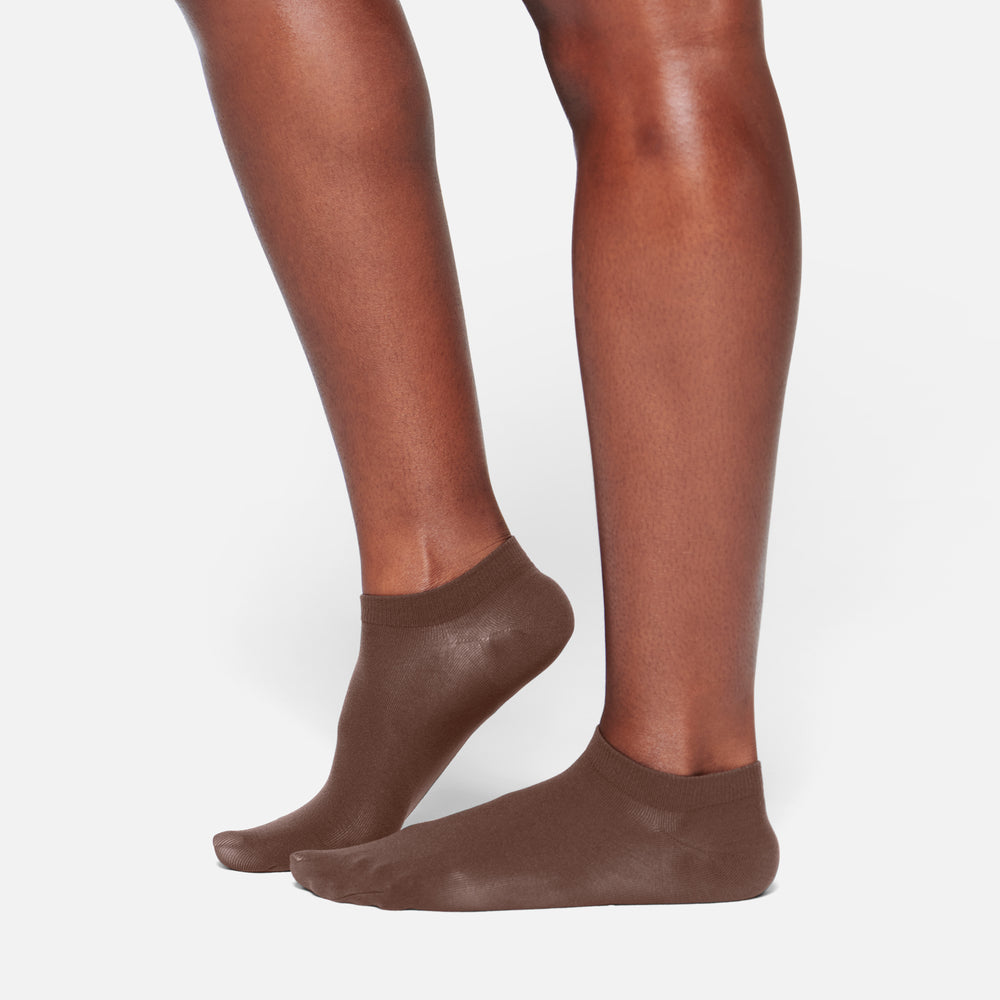 Chaussettes Skims HOSIERY ANKLE Chocolat | 598OBLGDV