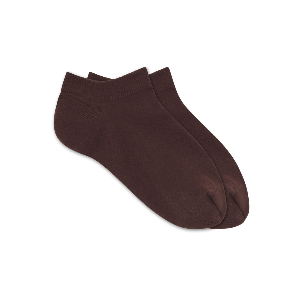 Chaussettes Skims HOSIERY ANKLE Chocolat | 598OBLGDV