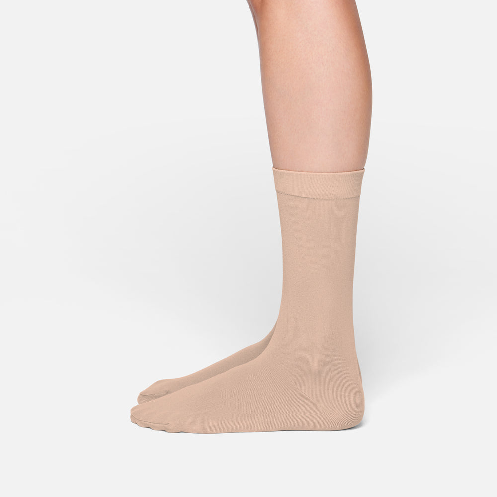 Chaussettes Skims HOSIERY CREW Beige | 870NQXHGA