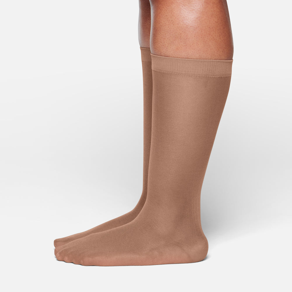Chaussettes Skims HOSIERY MID CALF Abricot | 895YJOQWB