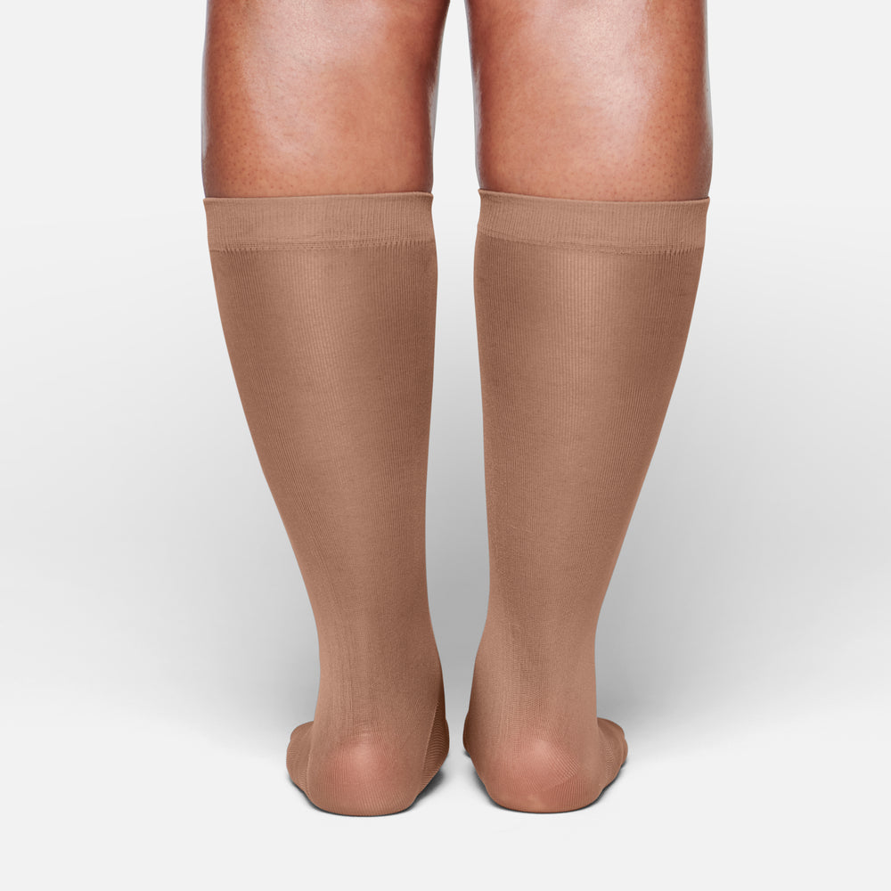 Chaussettes Skims HOSIERY MID CALF Abricot | 895YJOQWB