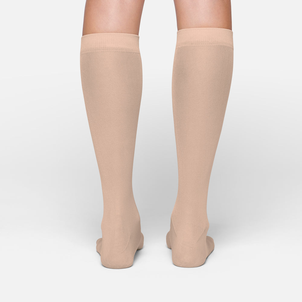 Chaussettes Skims HOSIERY MID CALF Beige | 340KRGPSA
