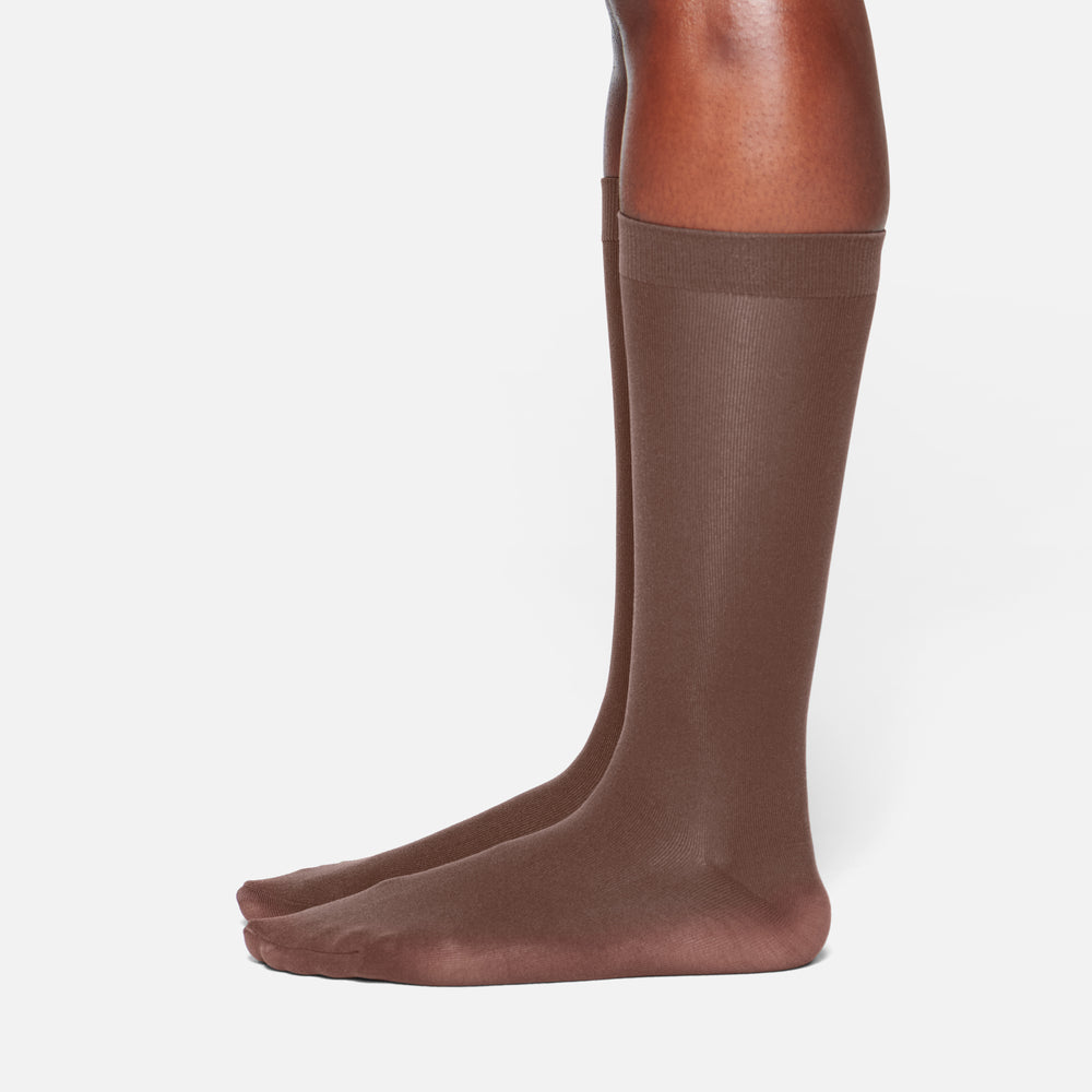 Chaussettes Skims HOSIERY MID CALF Chocolat | 604OFBQHP