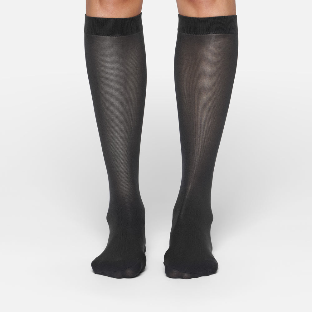 Chaussettes Skims HOSIERY MID CALF Noir | 867UHBDSN