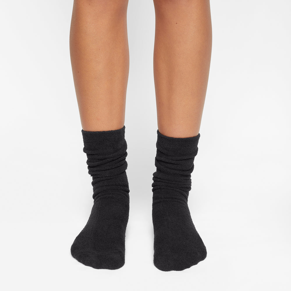 Chaussettes Skims LIGHT COZY KNIT Noir | 984ZJEOSU