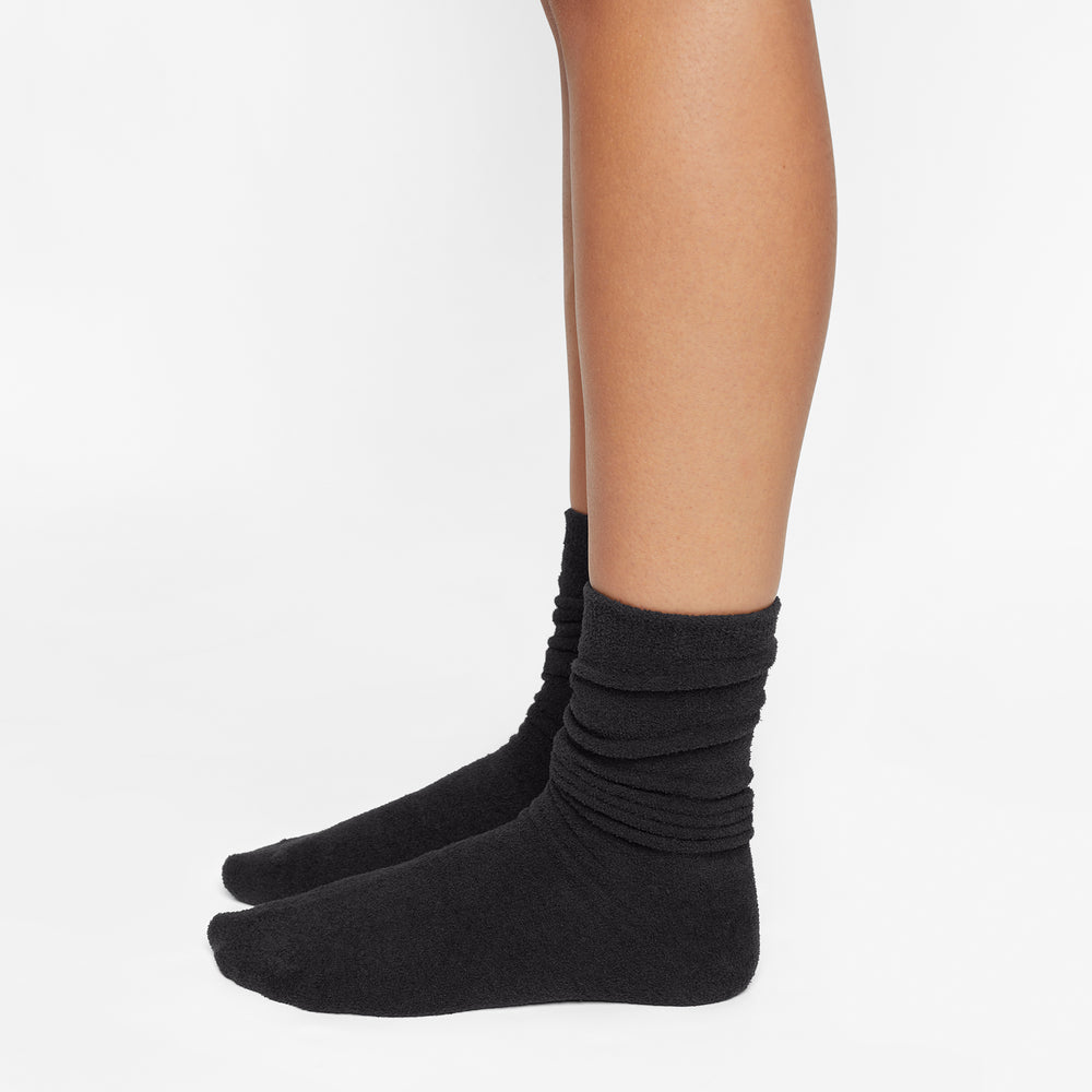 Chaussettes Skims LIGHT COZY KNIT Noir | 984ZJEOSU