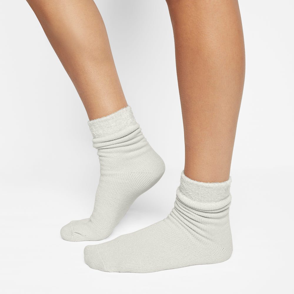 Chaussettes Skims PLUSH Blanche | 584YGMQXI