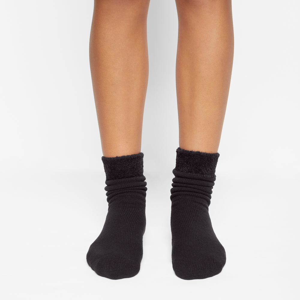 Chaussettes Skims PLUSH Noir | 728VGIEXK