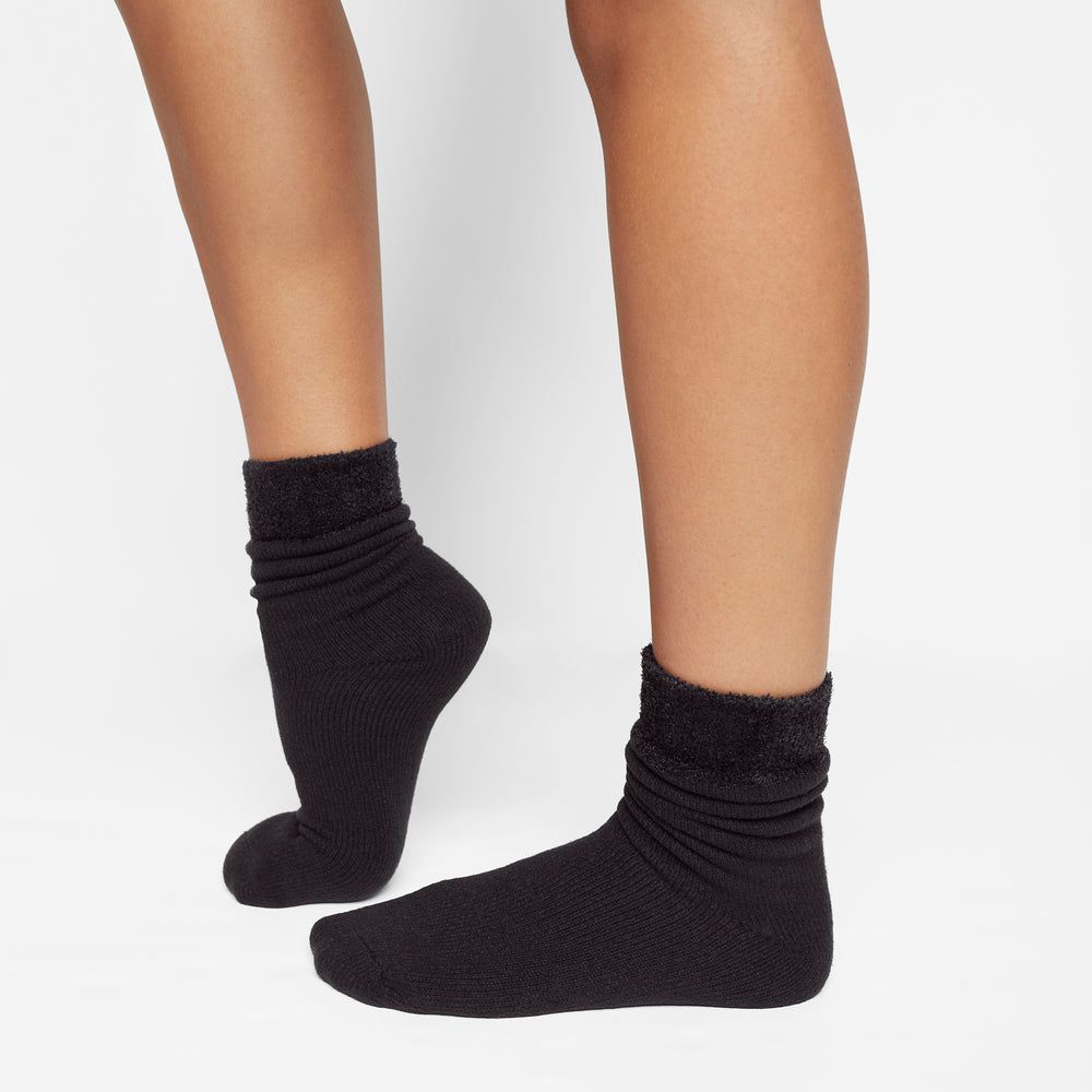 Chaussettes Skims PLUSH Noir | 728VGIEXK