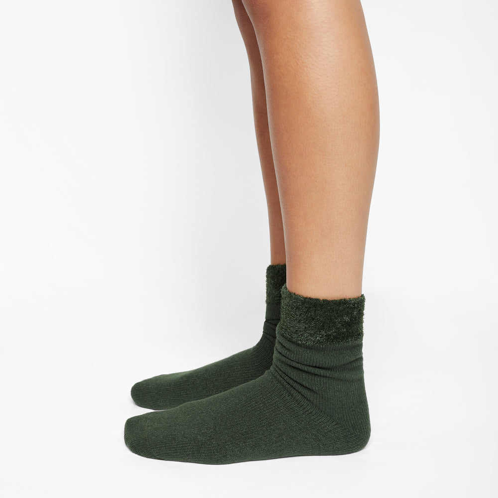 Chaussettes Skims PLUSH Vert | 405YEDBTP