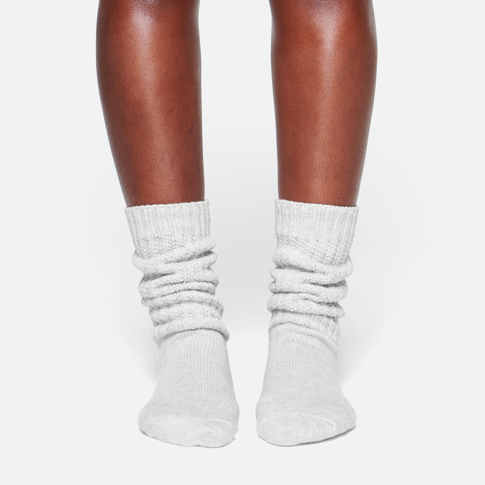 Chaussettes Skims SLOUCH Grise Clair | 149BJTDAH