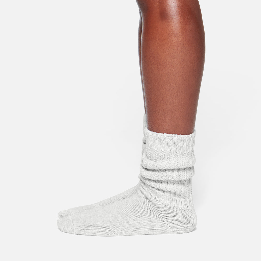 Chaussettes Skims SLOUCH Grise Clair | 149BJTDAH