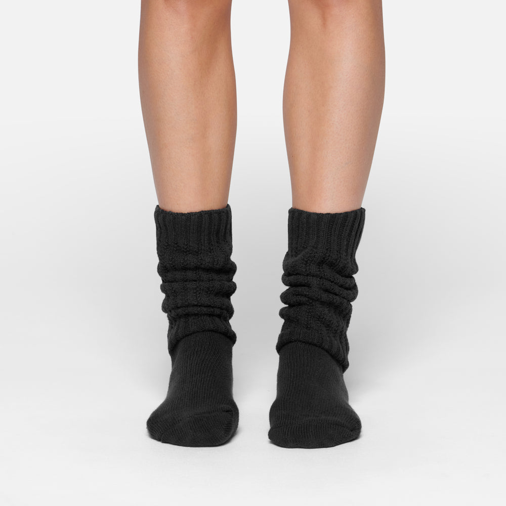 Chaussettes Skims SLOUCH Noir | 435ABXOMC