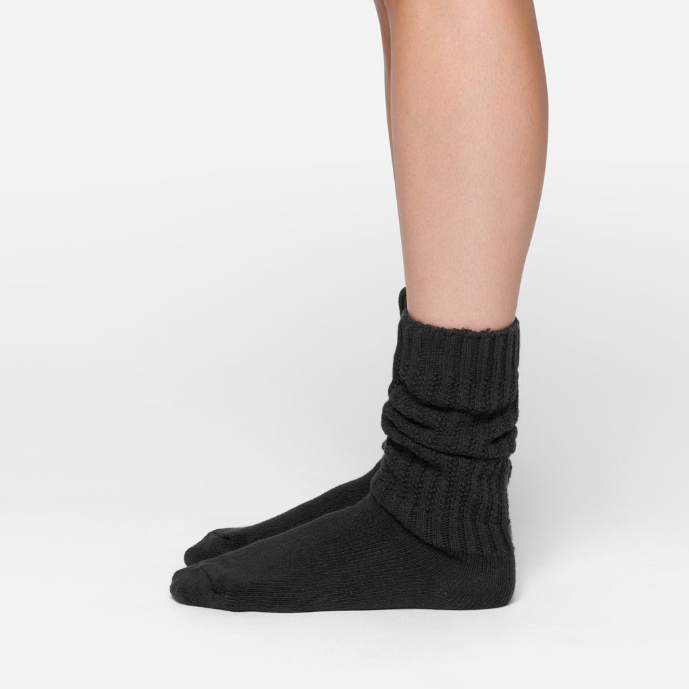 Chaussettes Skims SLOUCH Noir | 435ABXOMC