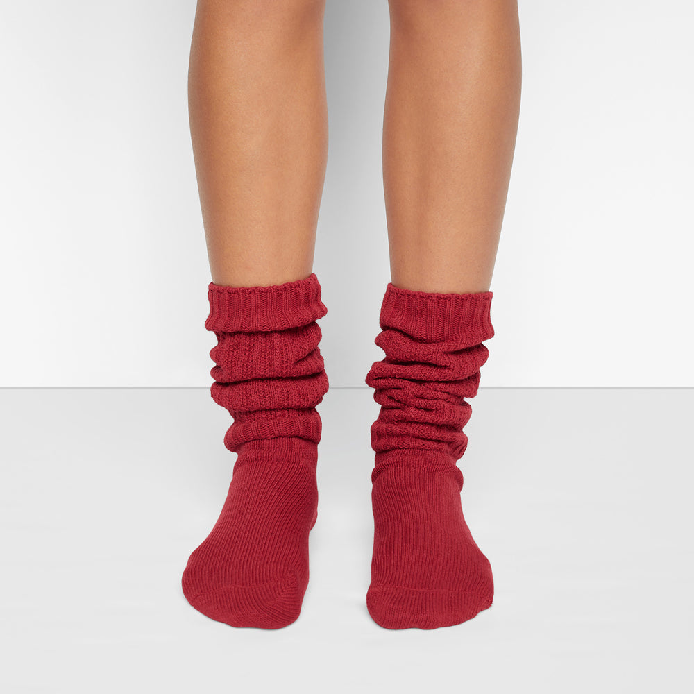Chaussettes Skims SLOUCH PACK Rouge Foncé Multicolore | 340AFTXSU