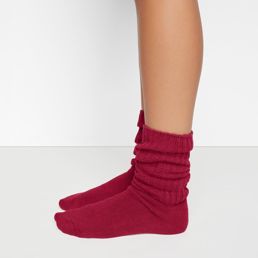 Chaussettes Skims SLOUCH PACK Rouge Foncé Multicolore | 340AFTXSU
