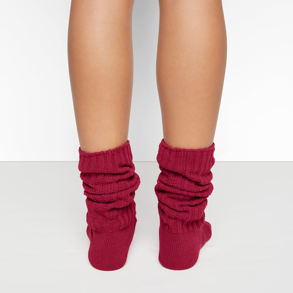 Chaussettes Skims SLOUCH PACK Rouge Foncé Multicolore | 340AFTXSU