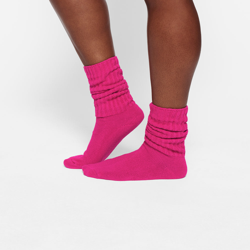 Chaussettes Skims SLOUCH Rose | 624GYRNUZ