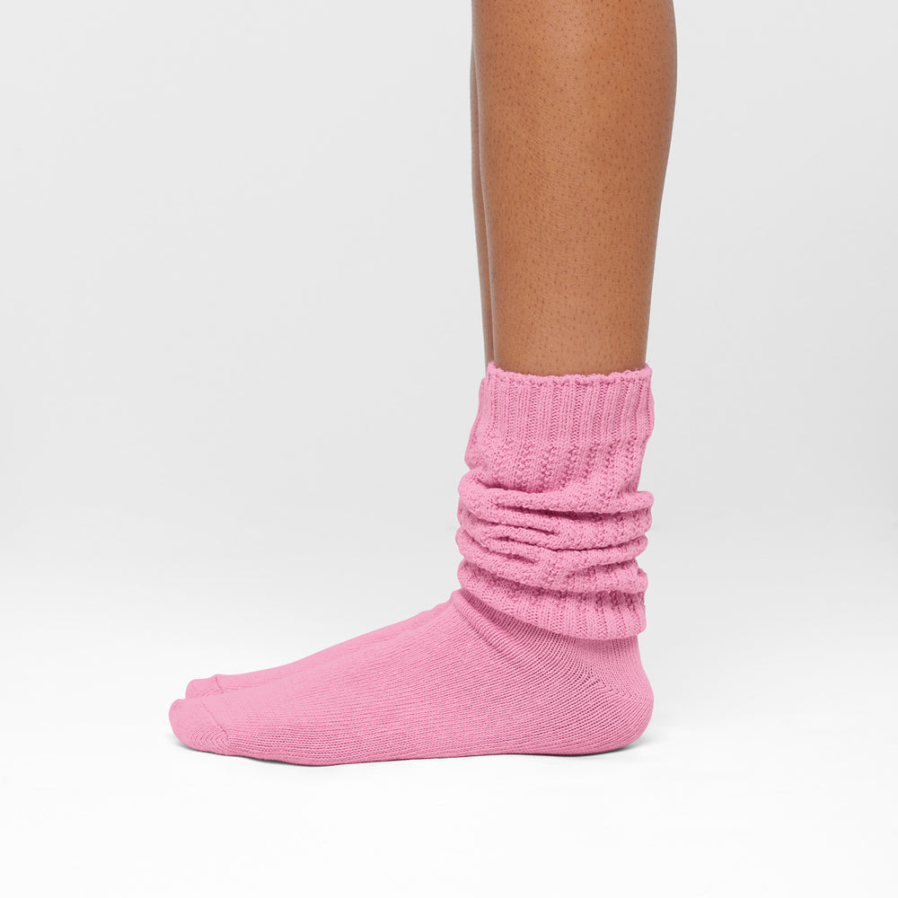 Chaussettes Skims SLOUCH Rose | 789AJSLHV