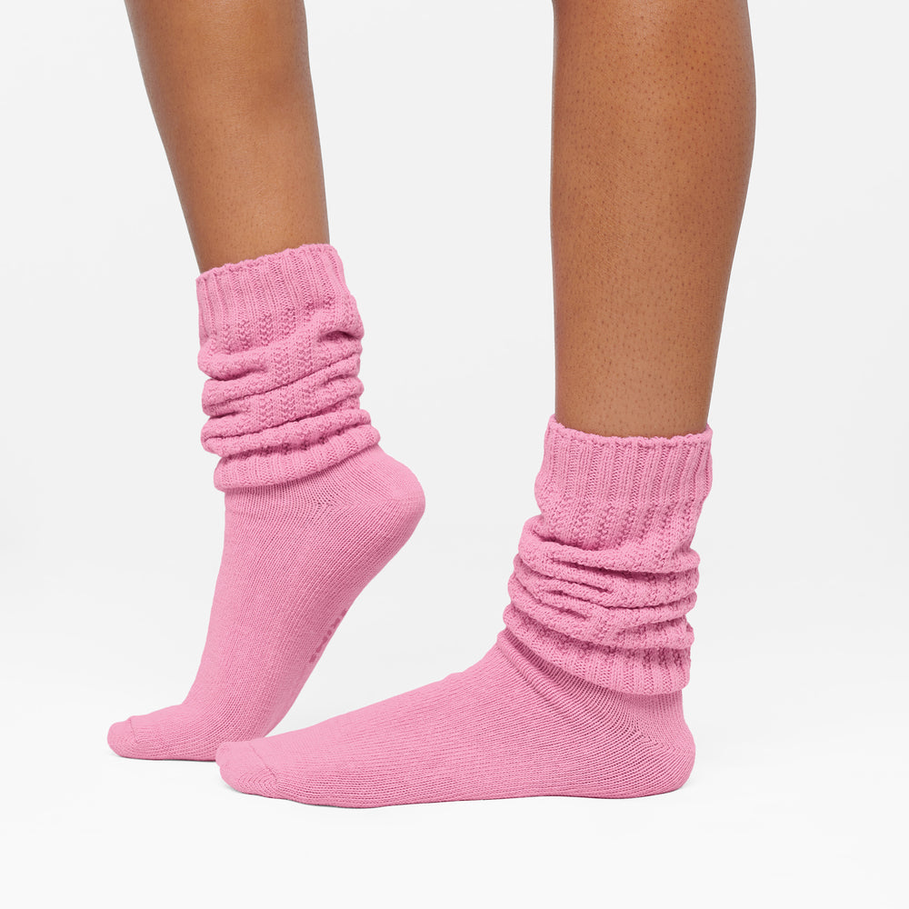 Chaussettes Skims SLOUCH Rose | 789AJSLHV