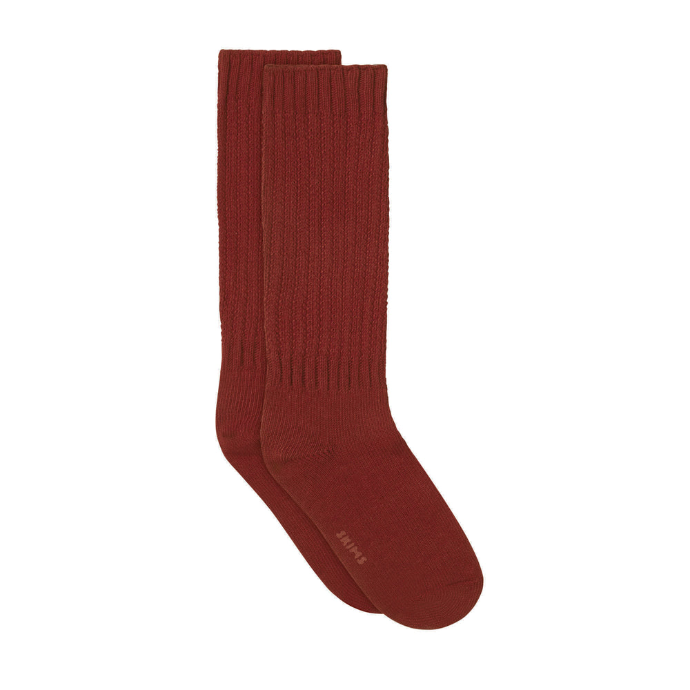Chaussettes Skims SLOUCH Rouge Foncé | 270LKXPTY