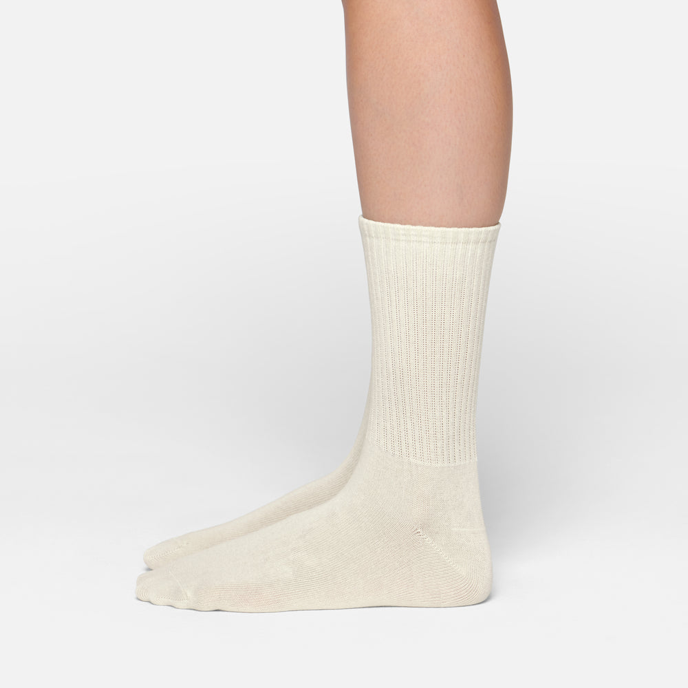Chaussettes Skims SPORT CREW Blanche | 761XGOMBY