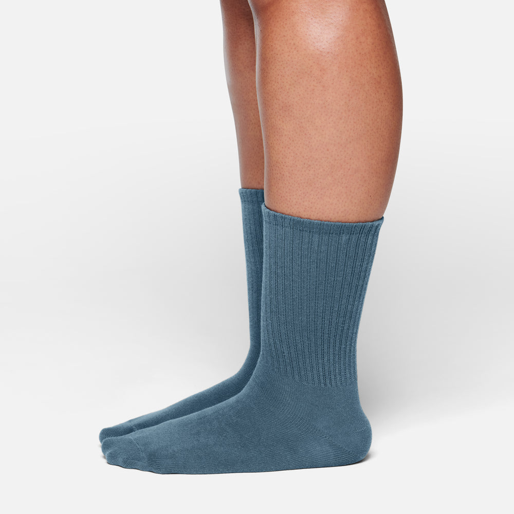 Chaussettes Skims SPORT CREW Bleu | 052GTLIUW