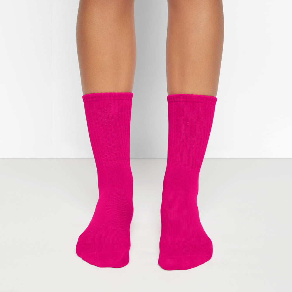Chaussettes Skims SPORT CREW PACK Rouge Foncé Multicolore | 917NGRQEH