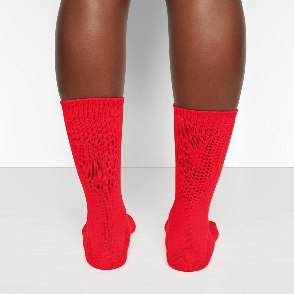 Chaussettes Skims SPORT CREW Rouge | 710HKSNLI
