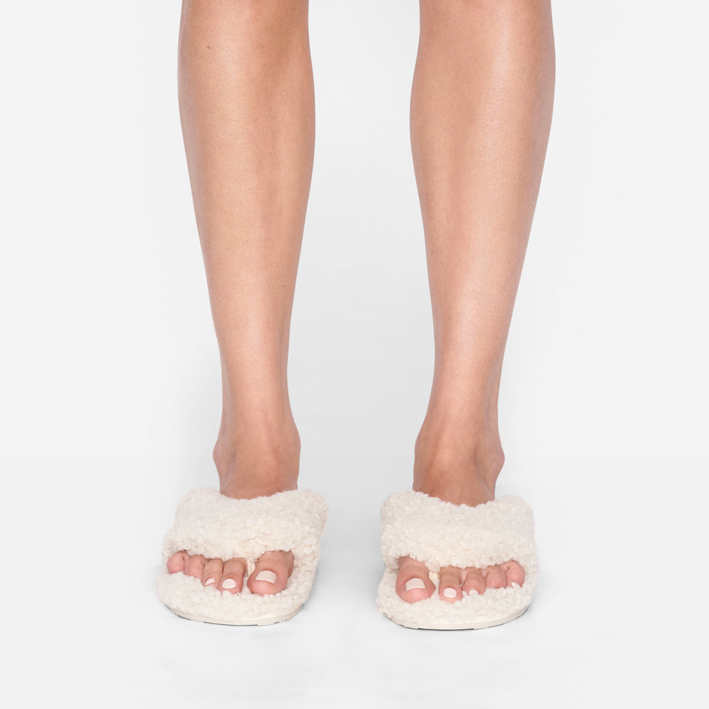 Chausson Skims TEDDY Blanche | 458FBJPDK