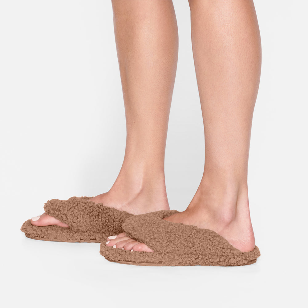Chausson Skims TEDDY Marron | 865BEFRMY