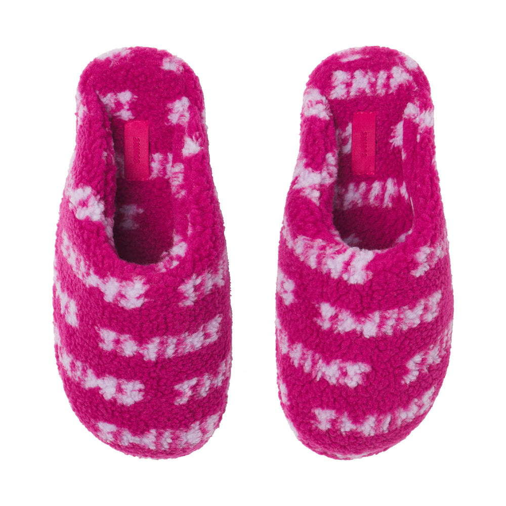Chausson Skims TEDDY SHERPA Fushia Multicolore | 034CJHYKX