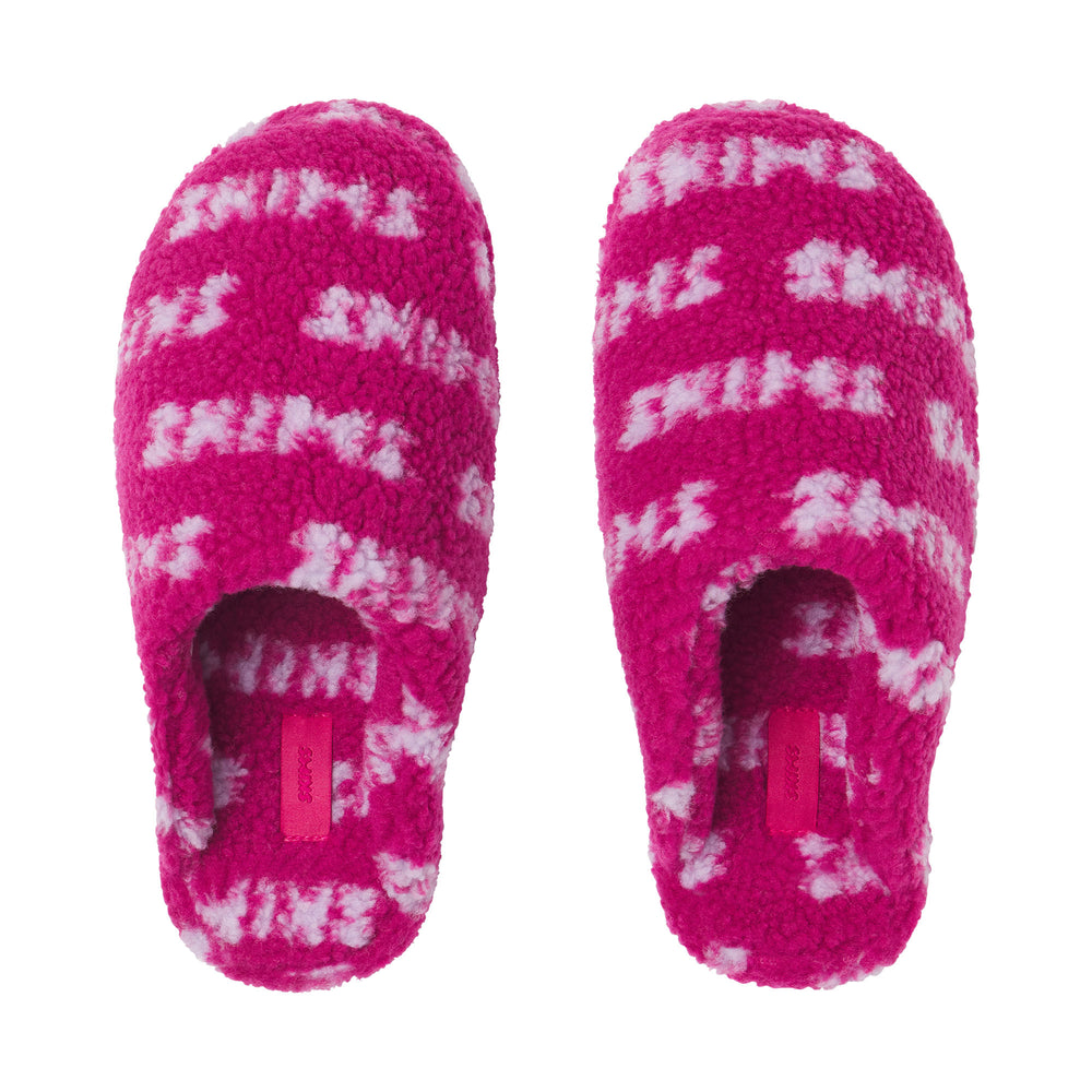 Chausson Skims TEDDY SHERPA Fushia Multicolore | 034CJHYKX