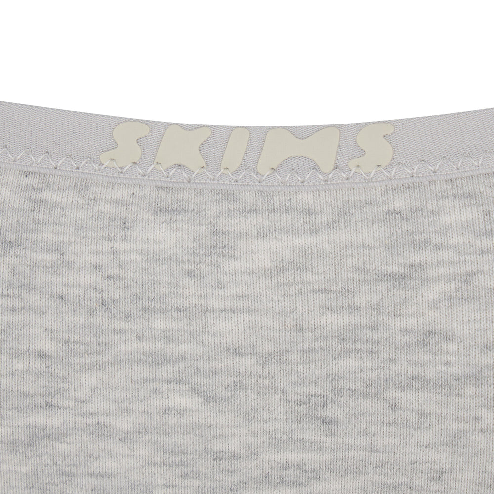 Cotton Bodysuit Skims COTTON LOGO Grise Clair | 456KAPRYI