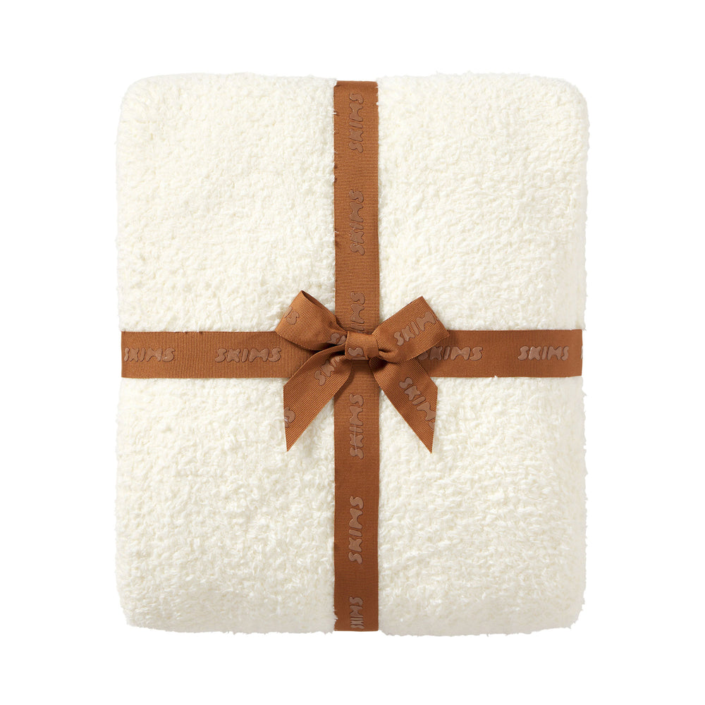 Couverture Skims COZY KNIT Blanche | 512MEBRSX