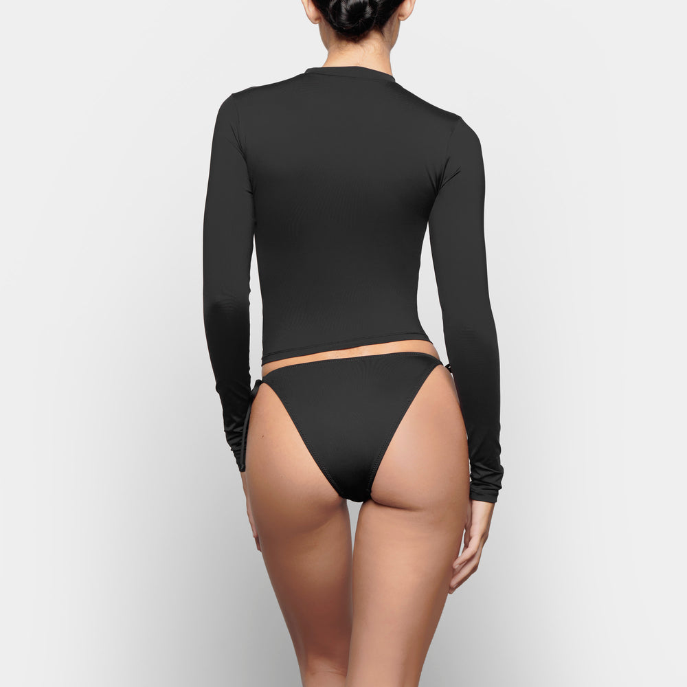 Cover Ups Skims SWIM LONG SLEEVE SHIRT Noir | 478TBRSPD